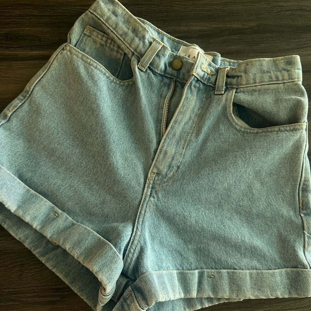 American Apparel Denim Shorts